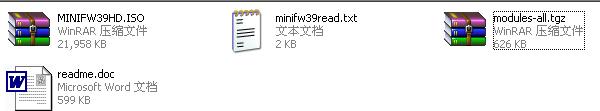 下载好的minifw3.9解压包下有个modules-all.tgz文件没有说明用途，不知道做什么用的？